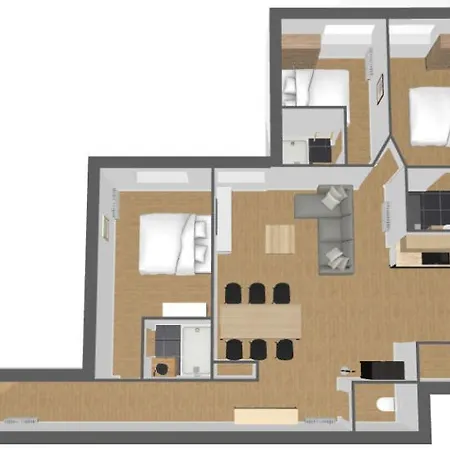 Madonna Elegance, Proche Sanctuaire, 95m2 卢德